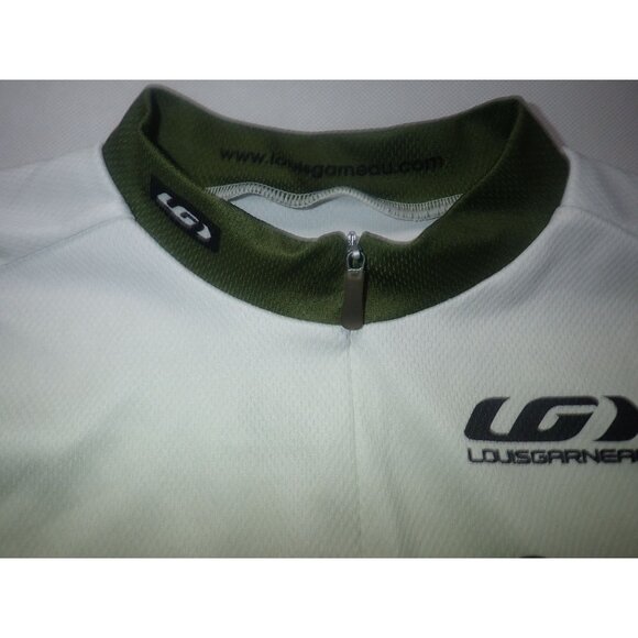 Louis Garneau International Paper Cycling Team Jersey M-L half Zip - Picture 5 of 9